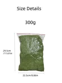 40g/80g/300g Simulated Moss Artificial Lawn, Christmas Simulated Artificial Moss Micro-Landscape Arrangement, Green Plant Artificial Lawn, Garden Pot Plant Decoration (Does Not Include Plants And Soil)
