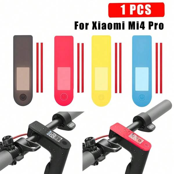 Cubierta protectora de silicona para el panel de instrumentos, pantalla y placa de circuito compatible con Xiaomi MiJia 4 Pro Scooter Eléctrico