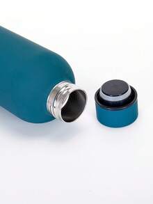 1个定制橡胶涂层双层不锈钢咖啡杯/可乐瓶，运动水壶，500毫升/17盎司个性化姓名保温杯，多种颜色可选，适合返校、节日、生日礼物、办公室装饰