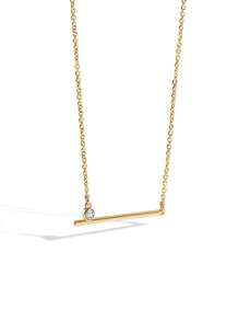 Charm-In Collar de cadena para mujer, estilo europeo y americano, con zirconia cúbica incrustada en forma rectangular, minimalista, accesorios de uso diario de moda, regalo del Día de San Valentín