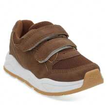 Dúo de Tenis Deportivos para Niño con Detalle Lateral y Contactel | Plantilla Textil | Colores Marino y Miel | Material Sintético y Textil - Multicolor - Ver 4