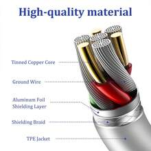 60W Type-C 转 Type-C 快速充电线，兼容 16/15 系列，兼容三星，以及其他兼容 16、16 Pro Max、15、15 Plus、15 Pro、15 Pro Max 的 Type-C 设备，兼容 Redmi，兼容 OnePlus Type C 充电器 - 白色 - 查看 3