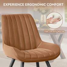 Dining Chairs - Brown - View 4