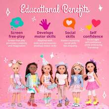 Kids Clothing Accessory Sets - 亮片派對禮服 - 查看 5