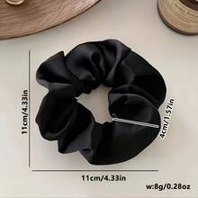 5 Elegant Silk Hair Ties - Perfect Party And Festival Hair Accessories - 5 chiếc - Nhiều màu - Xem 4