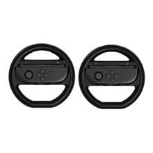 2 pièces de poignées de volant compatibles avec la manette 2, design ergonomique rond confortable, antidérapant, améliore l'expérience de jeu
