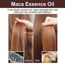 Combo Pack 2 Bottles  Hair Mask Conditioner For All Hair Types Hair Mask+Hair Oil - 綠色 - 查看 4