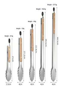1 szt. uchwyt na żywność ze stali nierdzewnej w stylu koreańskim do grilla. Uchwyt na steki z dębowym uchwytem i wydłużoną konstrukcją. Uchwyt na żywność do grilla. Nadaje się do deserów, owoców, przekąsek, ciast, chleba, steków, podwieczorku, świąt Bożego Narodzenia, Halloween, Dnia Ojca, Święta Dziękczynienia, wesel, urodzin, przyjęć i spotkań towarzyskich. Nadaje się do użytku rodzinnego, na zewnątrz, w kuchniach, salonach, łazienkach, hotelach, kuchniach, domach i do przyborów kuchennych.