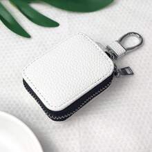 2.6 Inch X 2 Inch X 0.9 Inch Leather Earphone Carrying Case, Compatible With AirPods Pro3, AirPods/2/3/4/Pro/Pro2