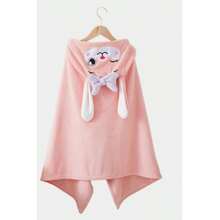 [ 2025 New Style ] Baby Robe Bath Towel Dual Purpose Detachable Crown Hooded Newborn Windproof Soft Bathrobe