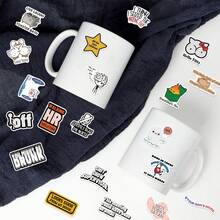 100 张搞笑恶作剧表情包贴纸包 | 西方贴纸，高品质贴纸，适用于剪贴簿、涂鸦贴纸、日记本、笔记本电脑、保险杠、滑板、水瓶、电脑、卡通、安全帽、汽车贴纸，贴纸可以为您的生活带来很多乐趣，是送给成人的完美礼物 - 彩色 - 查看 8