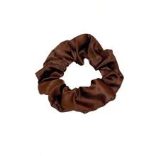 8 Stück bunte Haargummis, europäischer und amerikanischer Stil, Satin Stoff Haarzubehör, Haargummi, vielseitig für alle Haartypen, einfarbig lässig aus Polyester (Dacron), Haargummi, Haarzubehör, Haargummi für den Zopf, Haargummis