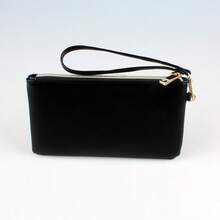 Mobile Phone Wallet Clutch Envelope Square Bag With Printed Ocean Elements For Men Wallet Purse Wallet For Women - Black - View 2