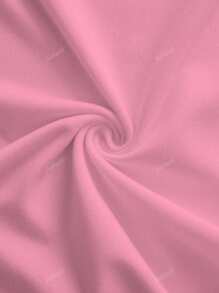 Scopa a T con collo a V in tinta unita per donna, scollo a scollatura corta con scollino in colore unito, alla moda per l'estate