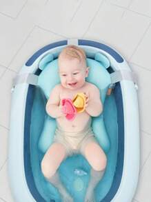 1 Stück Baby Badematten Set, rutschfestes Badewannen Netz, Neugeborenen Badenetz, Baby Bade-Hängematte, Sitz- und Liegenetz für Babys in der Badewanne, Neugeborenen Bade-Bett, Baby Badewannen-Netz Schwimmmatten