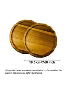 1pc Rosewood Wave Edged Serving Tray, Creative Decorative Tray For Coffee Table, Fruit Tray, Kitchen Utensils, Suitable For Entertaining Guests, Also Can Be Used As Decorative Tray, Tabletop Decor Tray, Decorative Tray, Center Piece Tray, Jewelry Tray, Cosmetic Tray, Birthday Display Stand, Wedding Candy Tray, Cupcake Tray, Suitable For Birthday