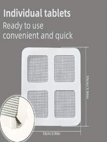 10/50/100 Pcs Disposable Drain Strainer, Effective Barrier To Prevent Hair And Insects, For Bathroom Sink And Floor Drain, Easy To Install, Quick Drain Maintenance, Kitchen, Bathroom, Home