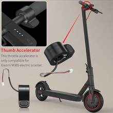 Thumb Throttle Dial Accelerator Compatible With Xiaomi Mijia M365/PRO/1S/PRO 2 Electric Scooter Throttle Knob Component Universal For Electric Scooter, Compatible With Xiaomi M365/Pro/1S MI3, Fit For Ninebot Max G30/G30D F40 F30 Thumb Speed Scooter Parts