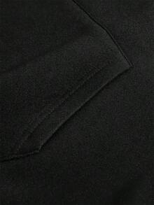 BEAR STRUGGLE BACK Sweatshirt  Blouse Jacket - Black - View 5