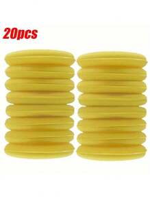 High-Density Foam Car Waxing & Polishing Sponges - Super Absorbent, Scratch-Free Applicator Pads For Detailing, Auto, Furniture, Faux Leather - Polyester, No Power Needed, Reusable & Easy To Clean, Car Wax Pads, Auto Detailing Supplies