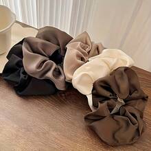 5 Elegant Silk Hair Ties - Perfect Party And Festival Hair Accessories - 5 chiếc - Nhiều màu - Xem 3