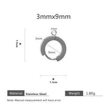 1/6 Pcs 304 Stainless Steel 18k Gold-Plated Ring Ear Hook DIY Material Polished Earring Base Accessory Simple And Practical