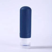1pc Silicone Travel Refillable Bottle, Portable 90ml Containers For Shampoo, Body Wash, Lotion