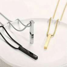 European And American Square Stainless Steel, Diving Breathing Regulator, Meditation Mindfulness Pendant Necklace, Random Color/1 Piece - Multicolor - View 15