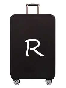 Custom Suitcase Cover 18-32 Inch Flexible Suitcase Cover For 18- To 32-Inch Suitcases Personal Custom Suitcase Cover Custom Name Pattern Scratch-Proof Protector Suitcase Protector Suitcase Cover Protective Cover Dustproof Cover Trolley Suitcase Dustproof Cover Travel Accessories Shop Back To School, - Multicolor - View 7