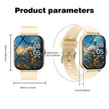 LOMAXFR Smart Watch, Wireless Calling /Dial, Multi -Sport Mode, Calling Reminder And Rejection,Information Reminder,SMS Reminder,Holiday Gifts, Birthday Gifts