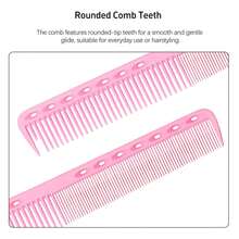 1支/6支装碳纤维发梳，适用于发型师，专业理发梳，细齿和中齿，男女沙龙美发梳套装，刷子，发刷，边缘刷，梳发，梳子，解结刷，球形刷，迷你发刷，发刷套装，木梳，发刷，发刷，梳子，梳子，后梳，发刷，边缘刷，梳发，发刷套装，梳子，迷你发刷，解结刷，发刷，美发产品，美发工具，美发用品，护发，卷发刷，理发师，理发配件，美发设备，旅行必备，发型，美发，发刷，后梳，造型刷，卷发刷，边缘刷，发梳，梳发，发刷套装，梳子，卷发梳，解结刷，女士发刷，头发，旅行，头发产品、美发工具、美发用品、理发师、理发配件、理发店、美发设备 - 彩色 - 查看 11