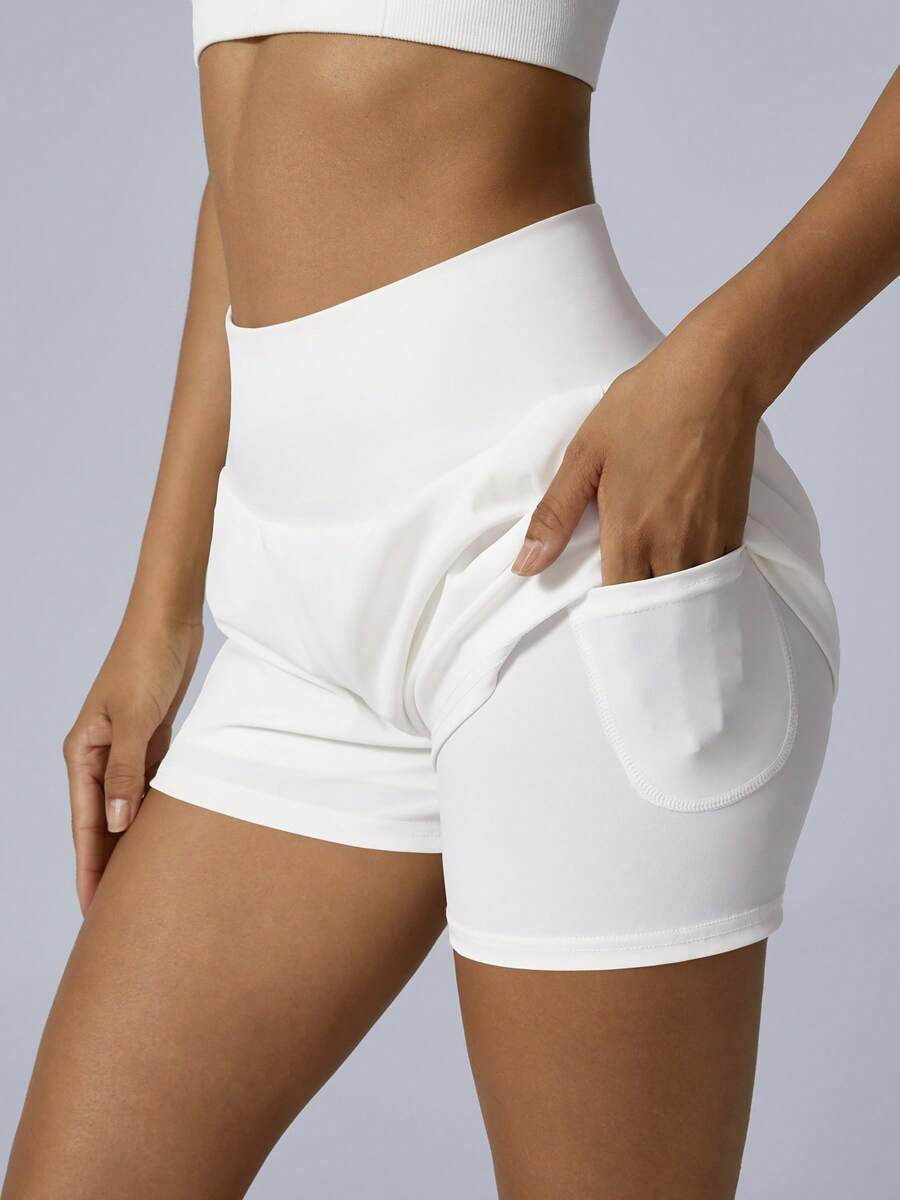 NcmRyu Spring/Summer Athletic Training Tennis Shorts