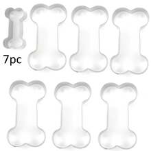 Dog Bone-Shaped Biscuit Cutting Mold, Cake Cutter, Biscuit Mold, Baking Tools, Kitchen Accessories. - Silver - View 18