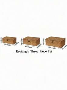 1 szt. nordycki styl tkany z trawy morskiej składany pojemnik do przechowywania z pokrywką, kreatywny i oszczędzający miejsce pojemnik do przechowywania z ręcznie wykonanym akcentem, wielofunkcyjny organizer na biurko do przechowywania artykułów spożywczych, kosmetyków i domowej garderoby, pudełko do przechowywania bałaganu na biurku - Żółty - Zobacz 15