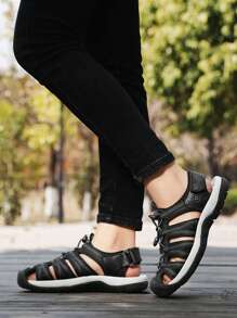 Sandalias para mujer de verano, cómodas sandalias 2025 de nuevos diseñadores, zapatillas ligeras para uso en exteriores y playa