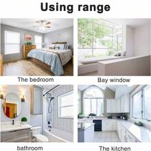 NetHong 3-5Pcs Large Window Screen Mesh Net Bug Mosquito Fly Insect Moth Door Netting UK - White - View 9