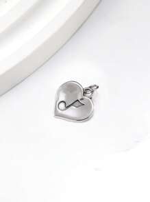 1pc Simple And Unique 925 Sterling Silver Joyful Melody Charm DIY Pendant Delicate Jewelry Gift For Women Or Men