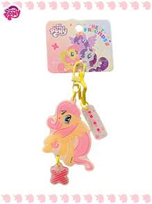 MY LITTLE PONY 1个创意汽车钥匙扣，书包挂件卡通人物情侣挂件小礼物，动漫主题，多种图案可供选择，单个装饰钥匙扣，适合毕业礼物，送给女朋友的礼物，生日庆祝，礼物，万圣节，圣诞节，毕业礼物，感恩节礼物，礼物，情人节，装饰品，家居装饰，情人节礼物，礼品