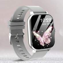LOMAXFR Smart Watch, Custom Wallpaper, Multiple Sports Modes, Sports Tracking, Wireless Calling/Dialing, SMS Reminder, Call Reminder And Rejection, Weather Forecast, Unisex, Suitable For IOS/Android, Holiday Gift, Birthday Gift.