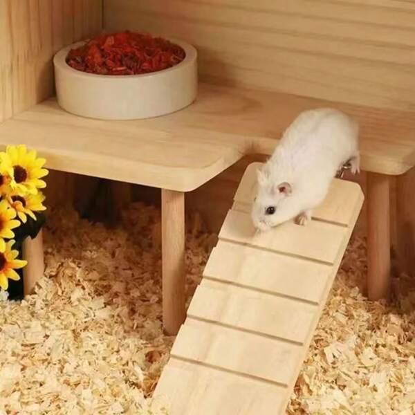 1 buc. Cuib de dormit ceramic pentru hamster, răcoritor de vară pentru animale mici