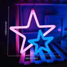 1 pièce Enseigne au néon tête de vache rose 11x10x0,7 po environ 28x25,5x1,8 cm Lumière décorative à LED, alimentée par batterie ou USB (flamme, nuage, éclair, pont arc-en-ciel) Lumière néon pour bureau ou décoration murale, toile de fond pour diffusion en direct d'influenceur, convient pour la chambre, la maison, les fêtes, les anniversaires, les demandes en mariage, la Saint-Valentin, la Fête des mères, la décoration de Noël