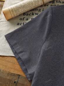 T-shirt a maniche corte con stampa floreale di stile romantico estivo, bianca e versatile, t-shirt a maniche corte da donna