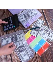 1 件 A6 PU 皮革笔记本活页夹预算，带 12 个 A6 活页夹口袋、计划封面预算活页夹整理器、预算活页夹信封、现金储蓄簿