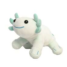 [可爱的墨西哥钝口螈玩具] 可爱柔软的墨西哥钝口螈毛绒玩具母亲节礼物，可爱的蝾螈动物，适合男孩女孩儿童，圣诞节礼物