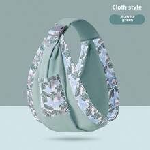 1pc Baby Pink Monochrome Sling Carrier, Suitable For Newborns To Toddlers, Can Be Worn Horizontally Or Vertically