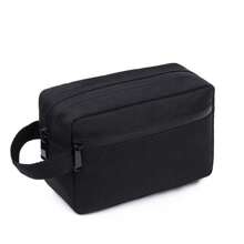 1 Stück/2 Stücke Großraum Reise Tragbare Herren Kulturbeutel, Damen Kosmetiktasche für Grundbedarf Wasserbeständige Schminktasche Handtasche, Wasserdichte Rasurtasche für Toilettenartikel, faltbare Aufbewahrungstasche mit Fächern und Griff für Kosmetikpinsel und Werkzeuge