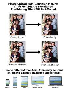 1幅定制帆布画，个性化照片海报，高清印刷，珍藏回忆，留住美好瞬间，生日派对，周年纪念，独特完美的艺术礼物 - 查看 10