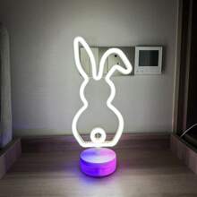 1 pièce Enseigne au néon tête de vache rose 11x10x0,7 po environ 28x25,5x1,8 cm Lumière décorative à LED, alimentée par batterie ou USB (flamme, nuage, éclair, pont arc-en-ciel) Lumière néon pour bureau ou décoration murale, toile de fond pour diffusion en direct d'influenceur, convient pour la chambre, la maison, les fêtes, les anniversaires, les demandes en mariage, la Saint-Valentin, la Fête des mères, la décoration de Noël