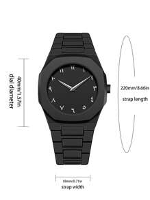 VA VA VOOM Watch VA VA VOOM Brand Original Business Style 40mm Dial Quartz Movement Casual Clock Fashion Sports Watch For Men 1Pc