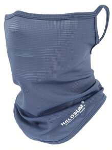 1 pieza/set Máscara deportiva transpirable y colorida con cuello, cubrefaz casual unisex para exteriores, máscara protectora solar de verano para hombres y mujeres, ligero protector facial transpirable para ciclismo